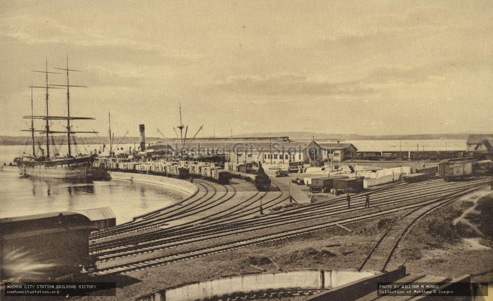 Intercolonial Railway Docks - Pictou, Nova Scotia
